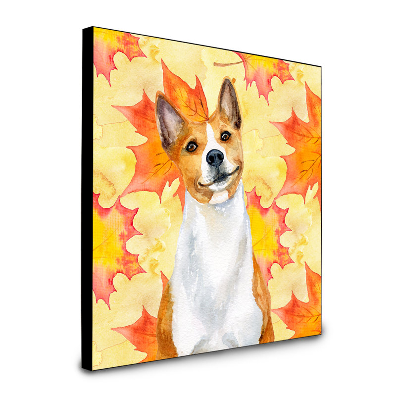 Panneau mural d’art Cannes, Basenji