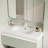 Minimalist style bathroom cabinet