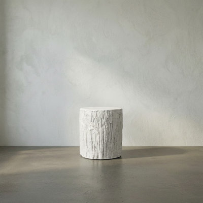 Concrete Top End Table