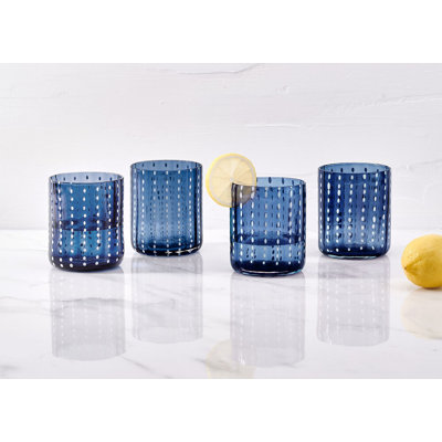 Darbie Angell Dappled Clouds Double Highball Glasses