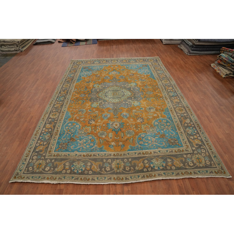 Tapis traditionnel en laine 9 x 13