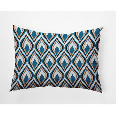 Ikat Outdoor Reversible Throw Pillow