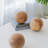 S/3 D5.9x5.9" Teak Ball