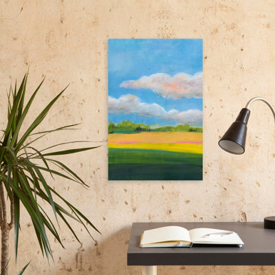 Beneath A Cloudy Sky 1 - Contemporary Landscapes Art