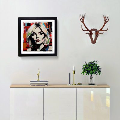 Debbie Harry Constructivism - Framed Print
