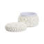 Round White Shell Box