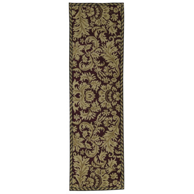 Hand-Knotted High-Quality Beige Runner