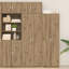 Storage Cabinet 70X42.5X225 Cm Engineered Wood-1305440739