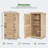 Outside Garden Tool Cabinet Shed with Removable Shelf