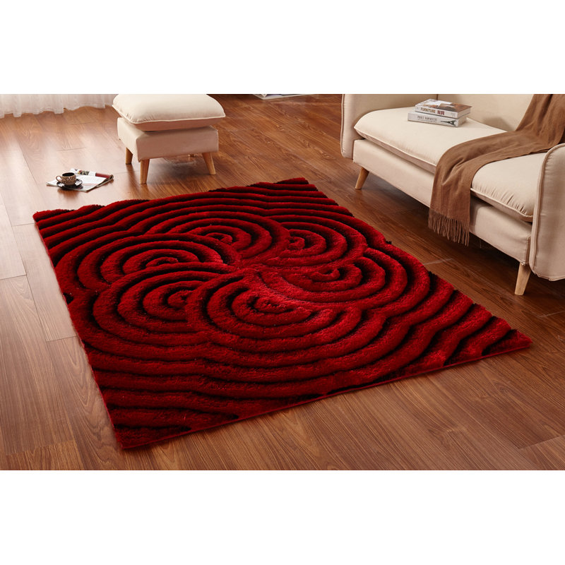 Tapis rouge / noir Regina