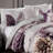 Bebejan Dahlia Purple 100% Cotton Sateen 5 Piece Reversible Comforter Set-61785763