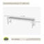 Banc de douche en teck-64289933