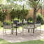 Garden Dining Set 5 Pcs Poly Rattan-258196584-258196588