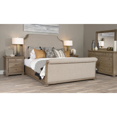 Camden Heights Upholstered Slat Bed