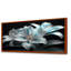 Photo moderne lys en verre blanc et bleu I - salon art mural lys-1749625660-1749625636