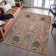 Premium Machine Washable Jamestown AMF1082 Damask Rug