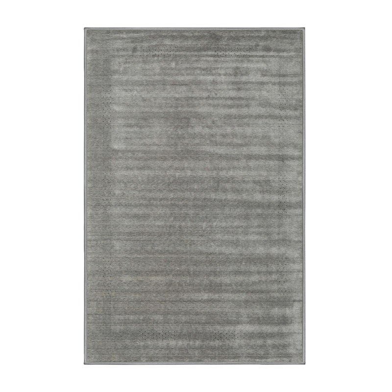 Tapis noir/gris, Rectangle 5 pi x 7 pi