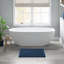 1 tapis de salle de bain réversible 100% coton 3000 g / m² touffeté 3000 g / m²-935148569
