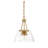 Macklin 3 - Light Unique Cone Pendant in Warm Brass-323643681