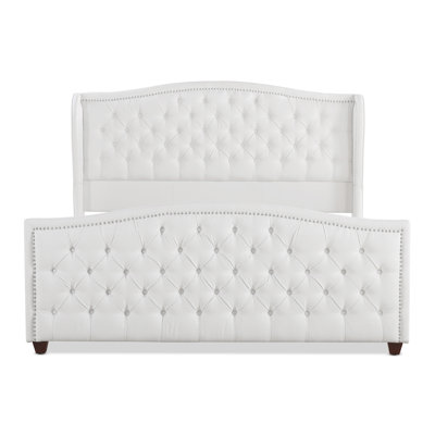 Coleman Upholstered Wingback Bed