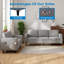 3+2 Seater Convertible Linen Sectional Sofa Set with Storage Ottoman-303591762