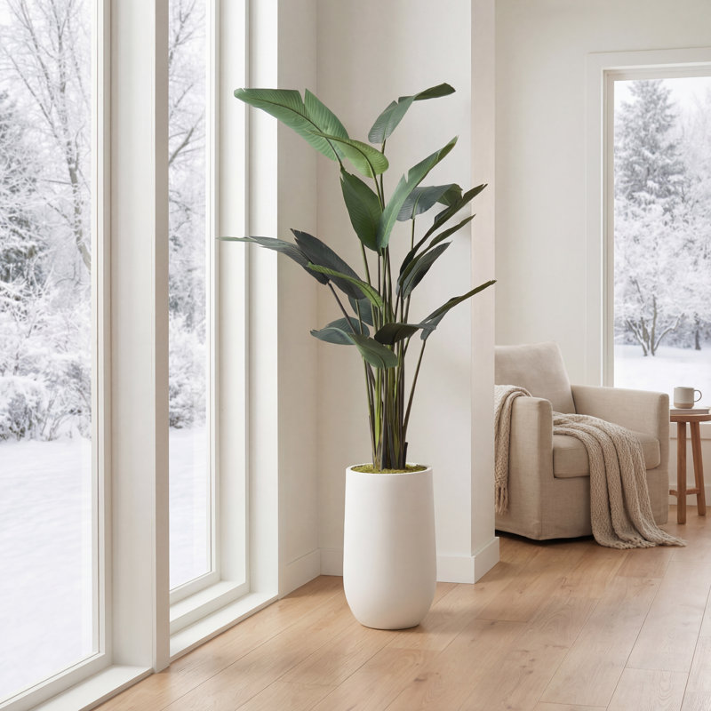 Faux Tree in Planter
