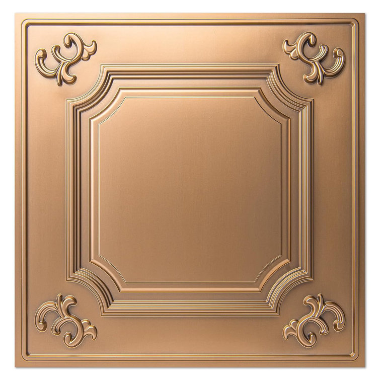 24'' L x 24'' W Smooth PVC Drop-In Ceiling Tile