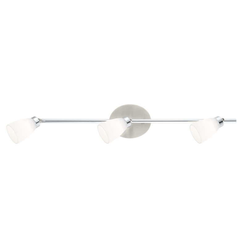 5.03'' 3 -Light Track Track Kit with Adjustable Head
