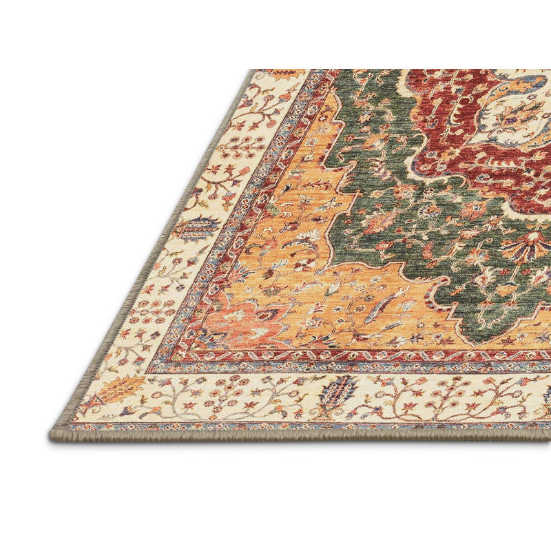Oriental Indoor Rug, Rectangle 4' x 6'