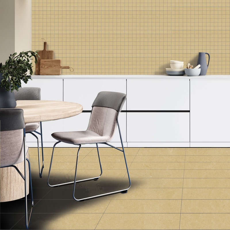 Artistic Freedom 12"X24" Porcelain Stone Look, Golden