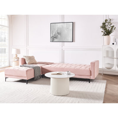 Aliyha 4 Seater Velvet Sofa Bed