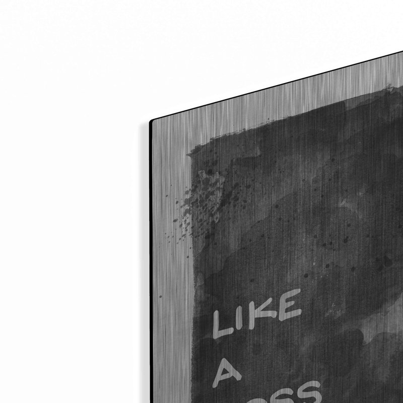 «Like A Boss» par Linda Woods, H 16 po x l 12 po