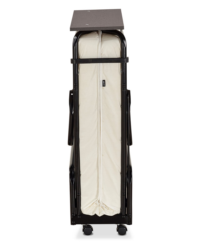 Upholstered Folding Bed with Mattress