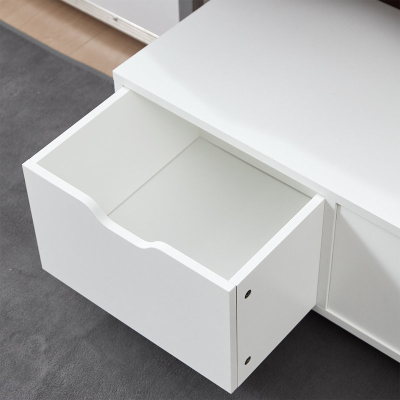 DormCo Decorative Bin, White