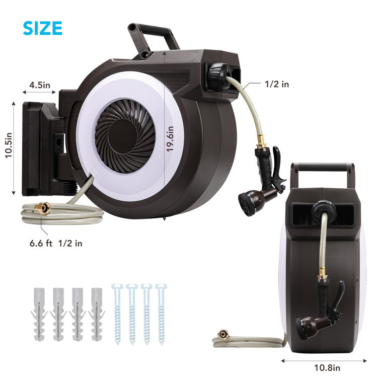 Fashionwu Plastic Hose Reel