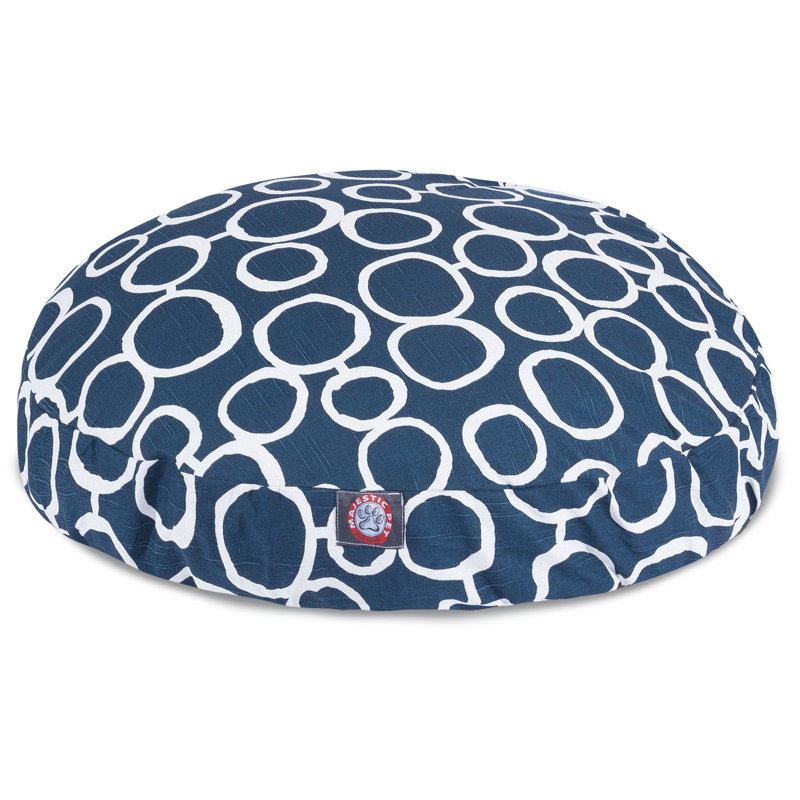 Coussin pour chien fusion, Petit (l 30 po x P 30 po x H 4 po), Bleu marine