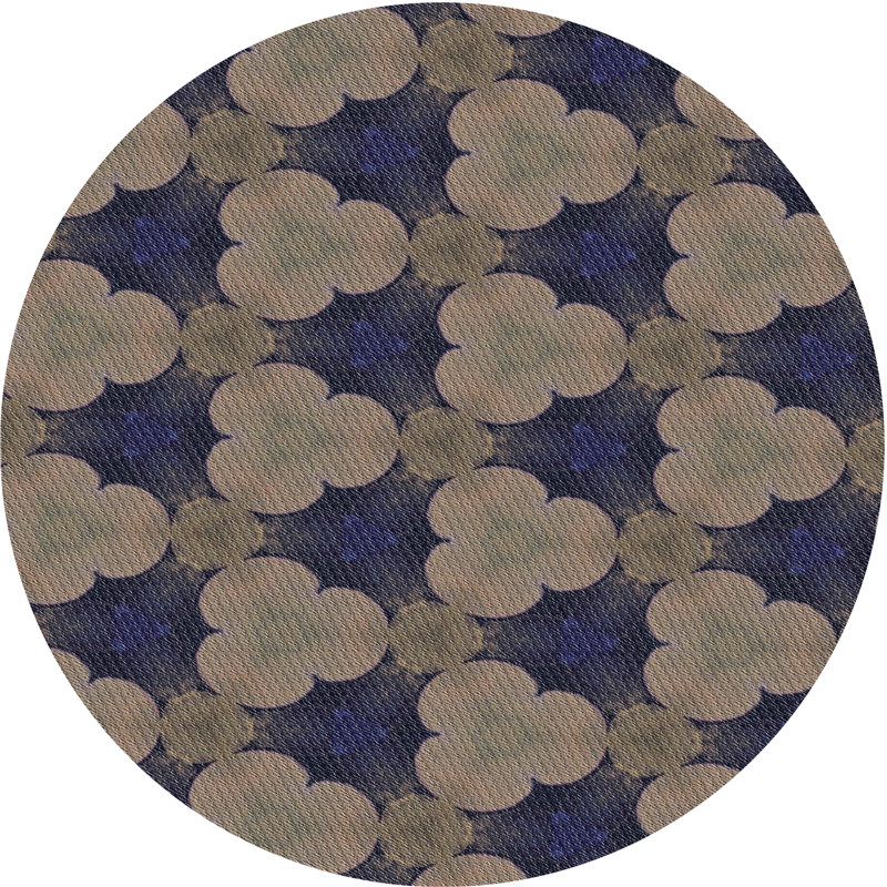 Tapis bleu, Rond 8 pi
