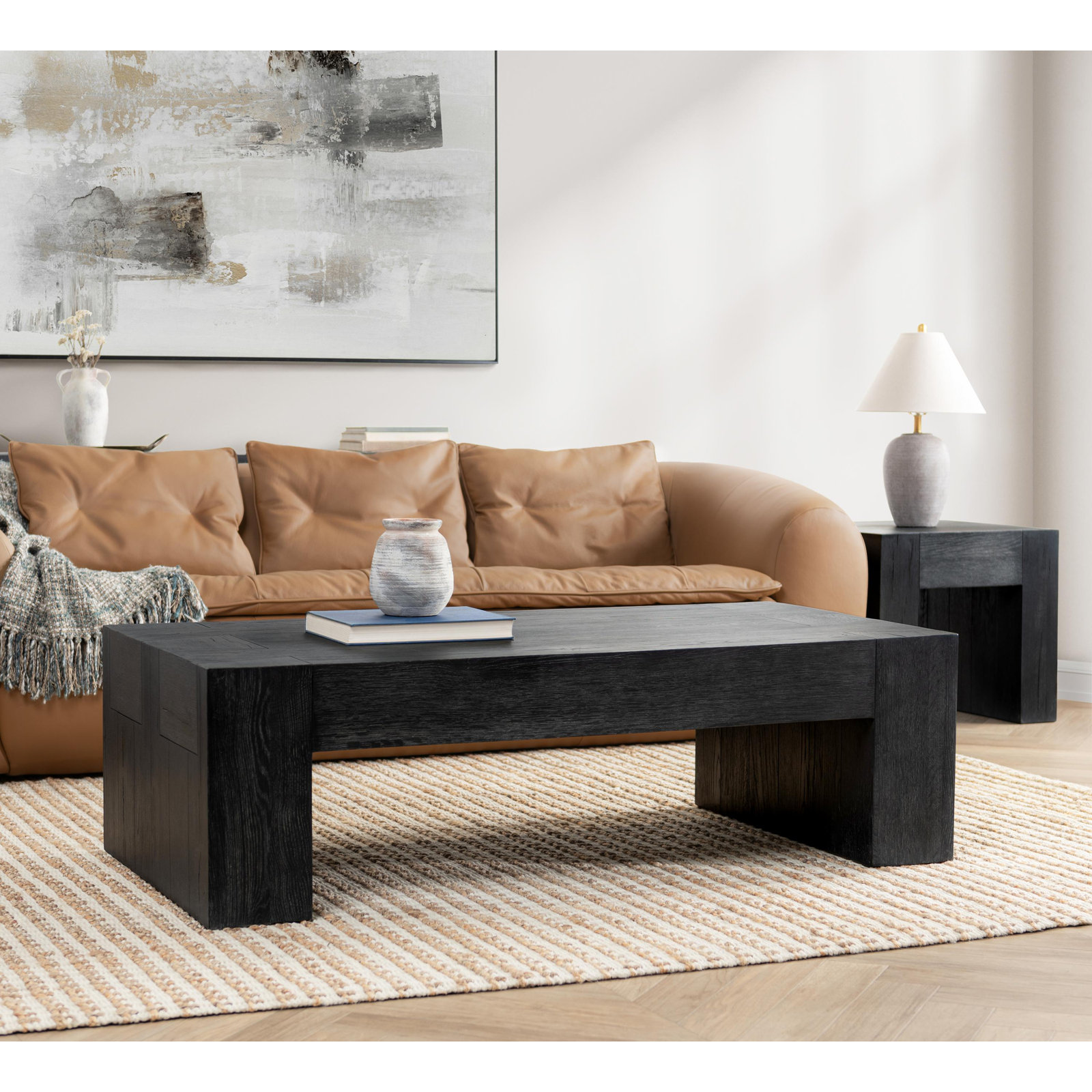Elise Coffee Table, Meadow Black