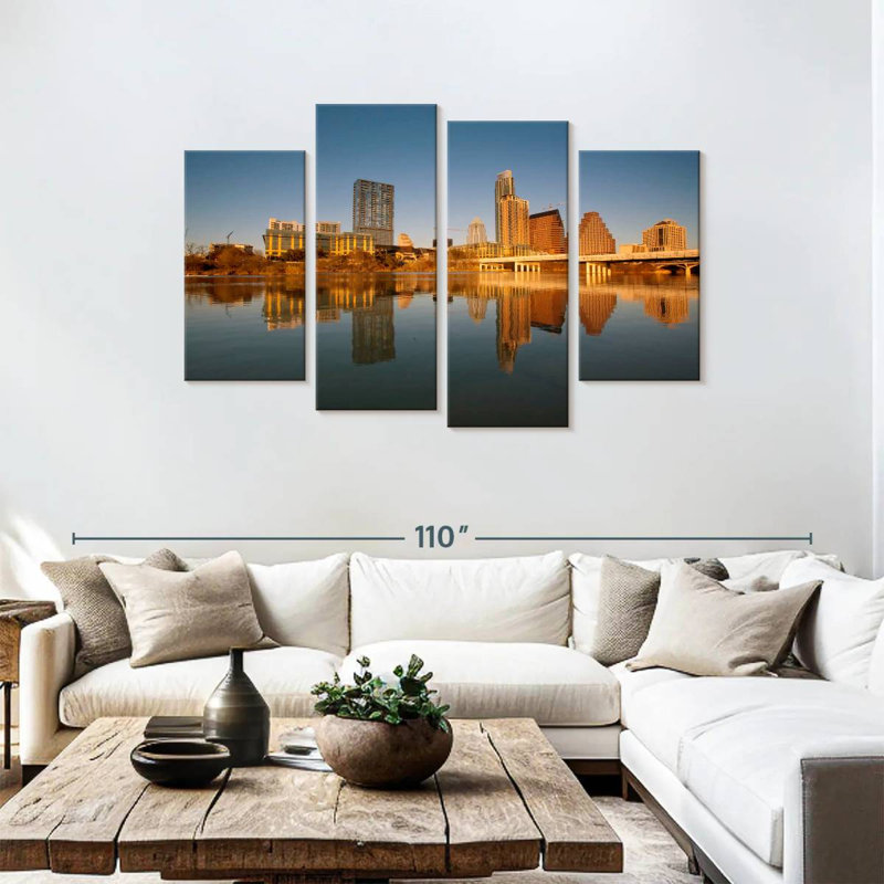 Nicci Golden Austin Reflection, H 48 po x l 75 po