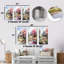 Ensemble de 3 décorations murales Blossom Bungalow By The Lake II-820411071