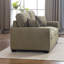 2 Seater Linen Blend Sofa Bed-1197170959
