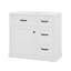Ensemble de meuble-lavabo 36 po avec lavabo, meuble de rangement à structure en bois avec 2 tiroirs et 2 tiroirs basculants, tablette réglable-120263384
