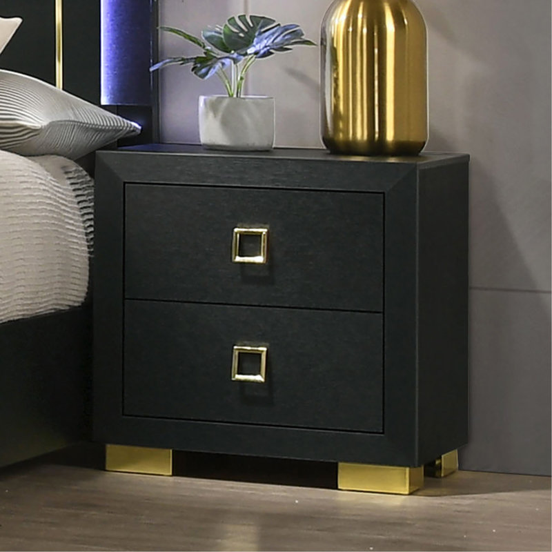 Magnifique table de chevet carrée 1pc
