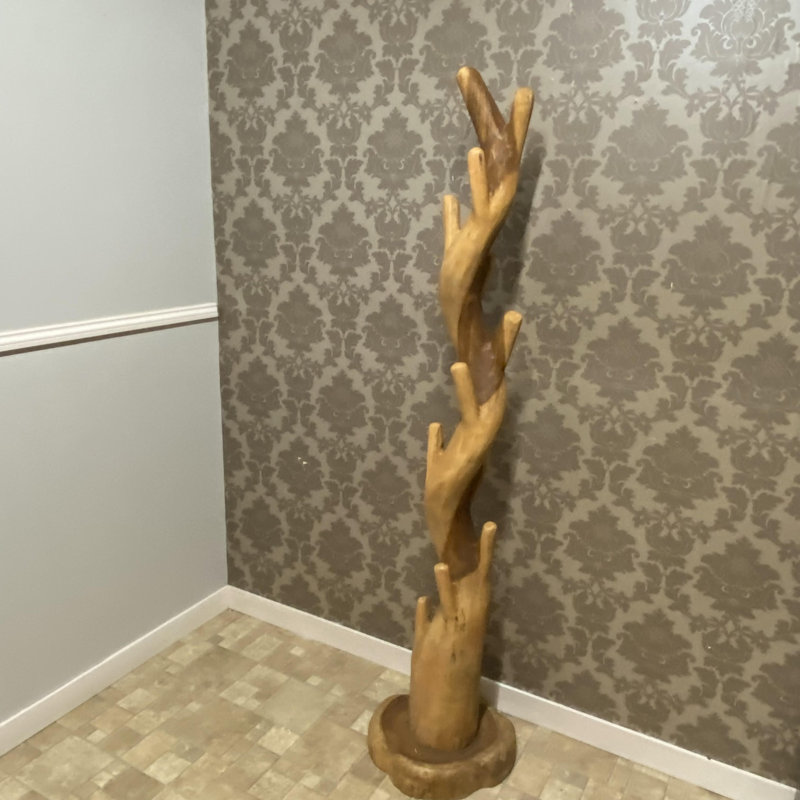 Wagoner Solid Wood Freestanding Coat Rack