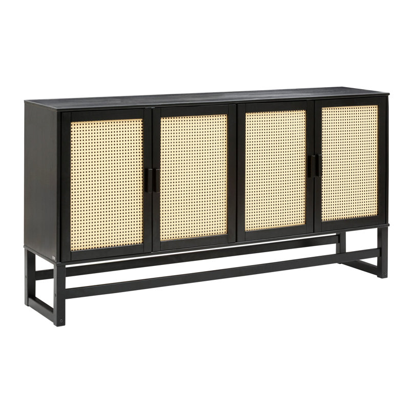 Divina 170cm Solid Wood Sideboard, Espresso