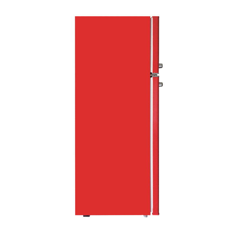 Frigidaire 7,5 pi³ Pi. Réfrigérateur rétro, réfrigérateur d'appoint à fixation sur le dessus , Rouge