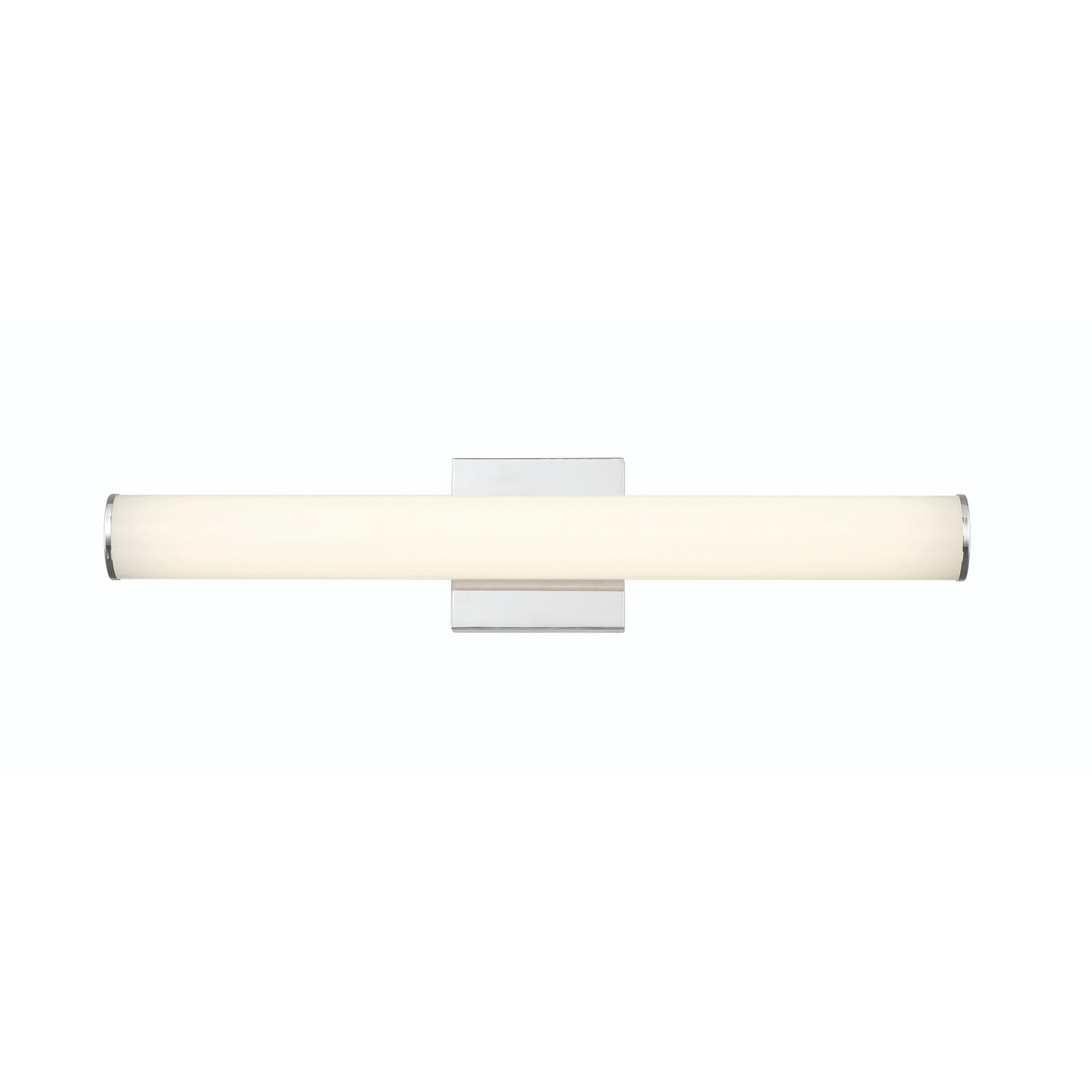Stepridge Round 27W Vanity Light, Chrome, 2.5'' H x 24'' W x 2.5'' D