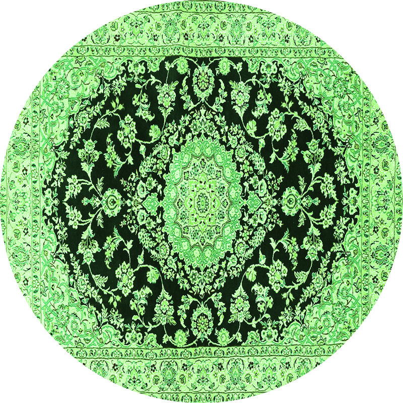Masoud Performance Floral Indoor Rug, 6' Round
