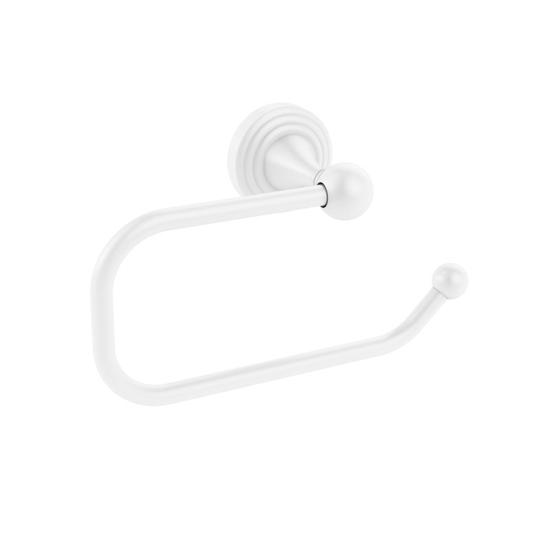 Porte-papier hygiénique euro Godin, Blanc mat