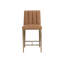 Justyn Upholstered Stool with Metal Frame-433628950